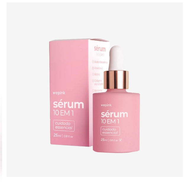 Facial 10 in 1 Sérum Skin Care Beauty Hydration Hyaluronic Acid 25ml - We Pink