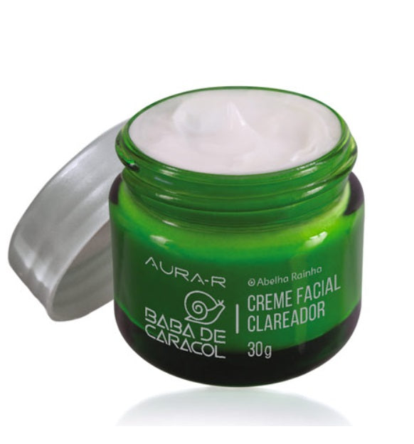 Skin Care Facial Lighter Cream Aura-R Snail Slime Baba de Caracol Treatment 30g