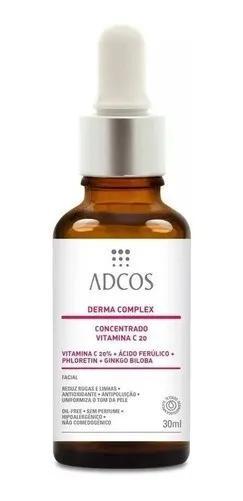 Adcos Skin Care Adcos Derma Complex Concentrated Vitamin C 20 30ml Cards