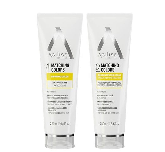 Agilise Professional Shampoo & Conditioner Sets Matching Colors Antioxidant Hair Maintenance Kit 2x250ml - Agilise Professional
