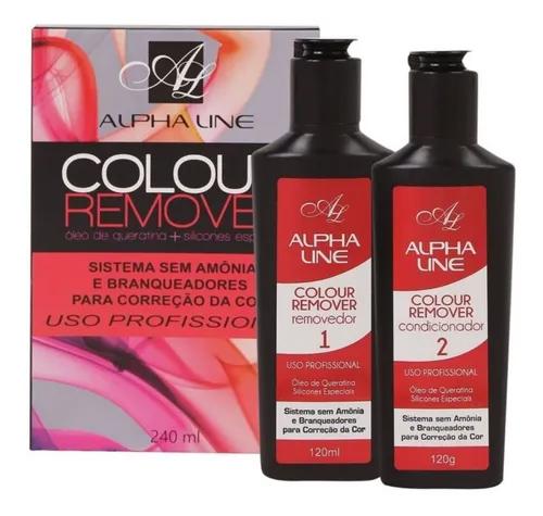 Alpha Line Color Treatment Kit Color Removing Alpha Line Coloring 240ml - Alpha Line