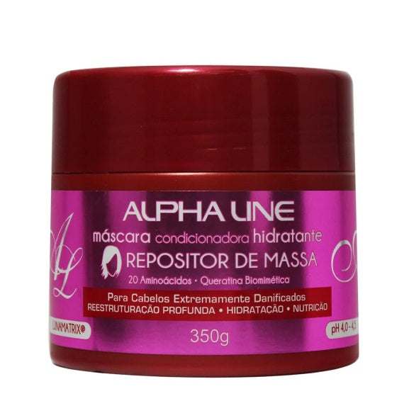 Alpha Line Hair Care Mass Replacement Keratin Hair Restore Moisturizing Mask 350g - Alpha Line