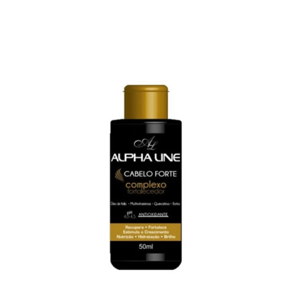 Alpha Line Hair Care Strong Hair Strengthening Complex Smoothing Keratin Treatment 50ml - Alpha Line