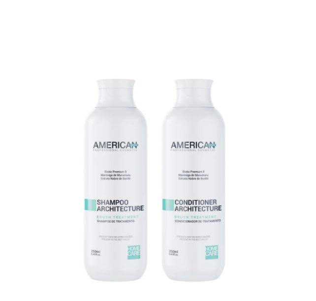 American Desire Hair Care Kits Architecture Maintenance Home Care Post Progress Kit 2x250ml - American Desire