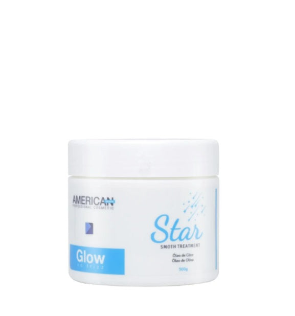 American Desire Hair Care Star Smooth Treatment Glow Anti Frizz Coconut Olive Mask 500g - American Desire