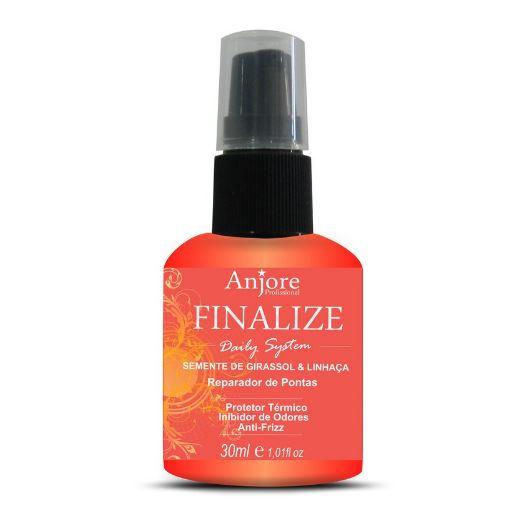 Anjore Finisher Tip Repairer Semi di Lino Daily Sunflower Flaxseed Finisher Oil 30ml - Anjore