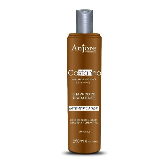 Anjore Shampoo Brown hair Brunette Color Maintenance Hair Treatment Shampoo 250ml - Anjore