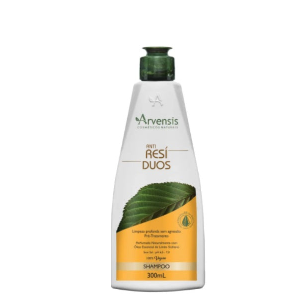 Arvensis Shampoo Anti Residues Shampoo Hair Cleansing Vegan Scalp Treatment 300ml - Arvensis