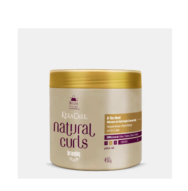 Avlon Hair Care KeraCare Natural Curls D-Tan Curly Hair Treatment Nutrition Mask 450g - Avlon