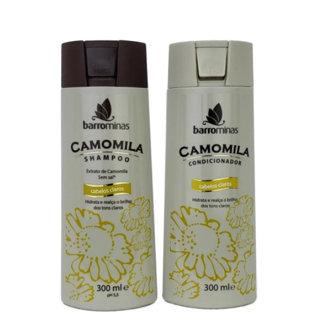 Barrominas Hair Care Kits Camomila Chamomile Moisturizing Home Care Hair Treatment Kit 2x300 - Barrominas
