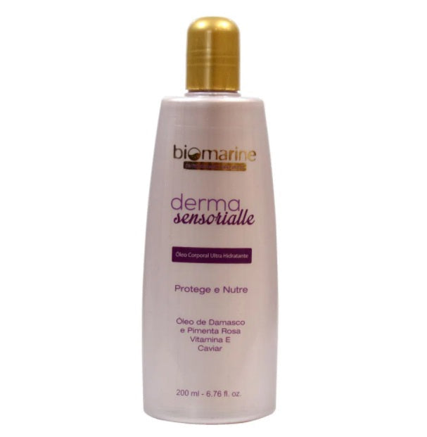 Skin Care Beauty Biomarine Body Oil Derma Sensotialle Moisturizing Softness 200ml