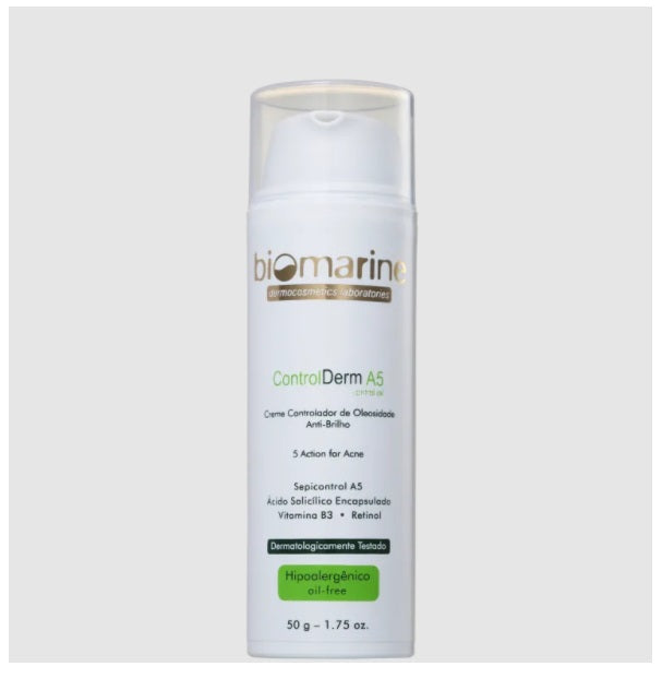 Skin Care Beauty Biomarine Control Derm A5 Oiliness Control Anti Acne Cream 50ml