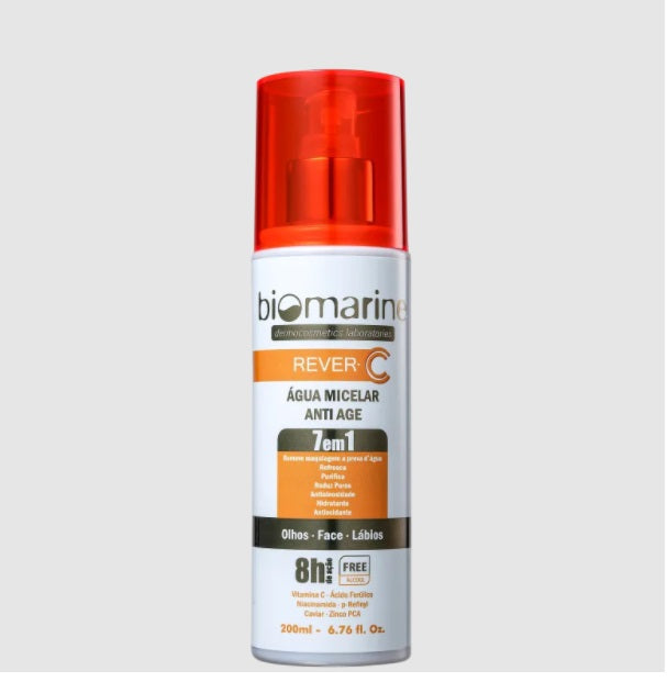 Skin Care Biomarine Rever Vitamin C Micellar Water Anti Aging Treatment 200ml