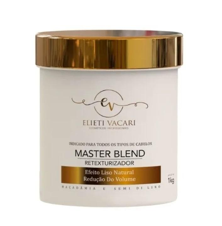 Elieti Vacari Brazilian Keratin Treatment Macadamia Semi Di Lino Master Blend Retexturizer Hair Botox 1Kg - Elieti Vacari