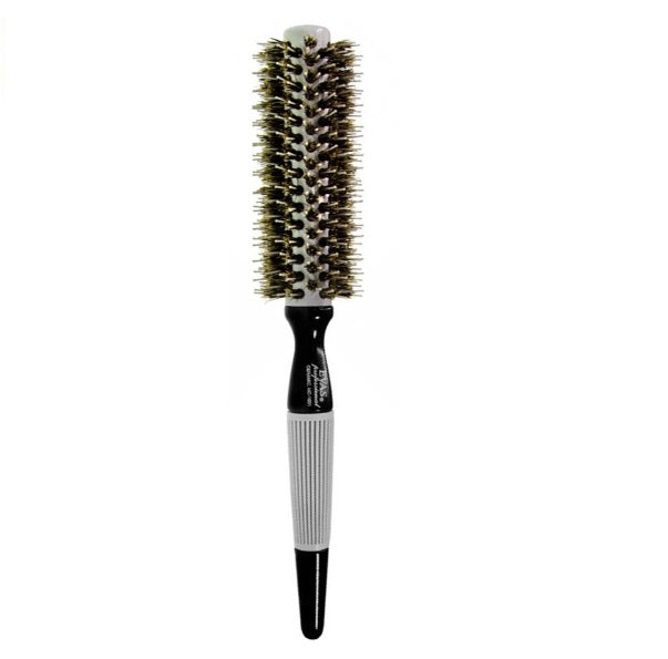Evas Hairbrush Professional Ceramic Wooden Natural / Nylon Bristles Hair Brush MC 601 - Evas