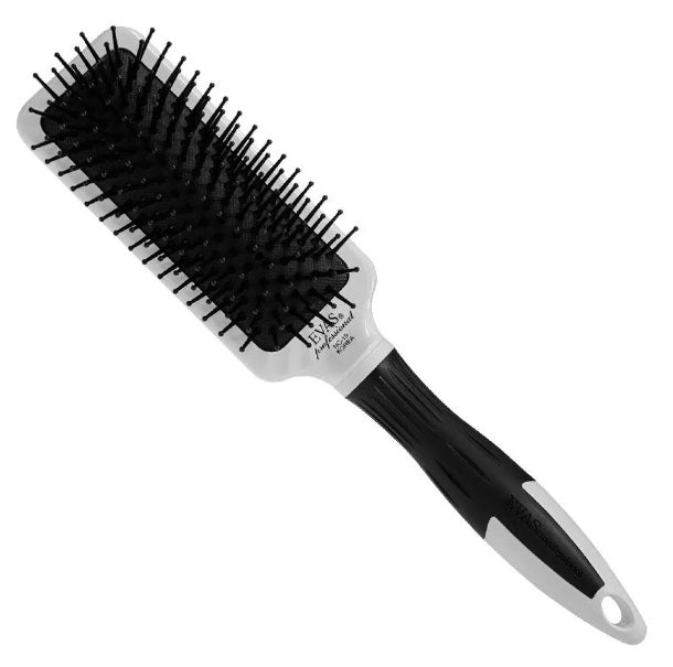 Evas Hairbrush Professional Combing Natural Nylon Bristles Hair Styling Brush NC 19 S - Evas