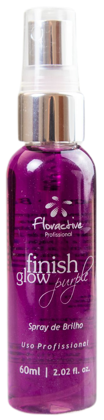 Floractive Hair Oil Finish Glow Purple Shine Spray 60ml - Floractive