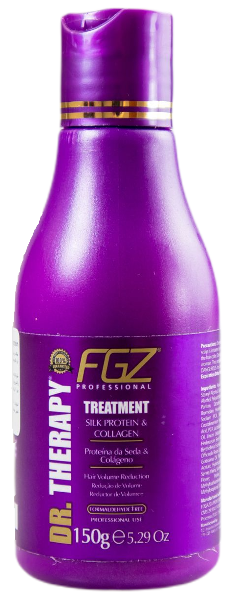 Fogazza Cosmetics Brazilian Keratin Treatment Enzyme Therapy Dr. Therapy 150ml - Fogazza Cosmetics