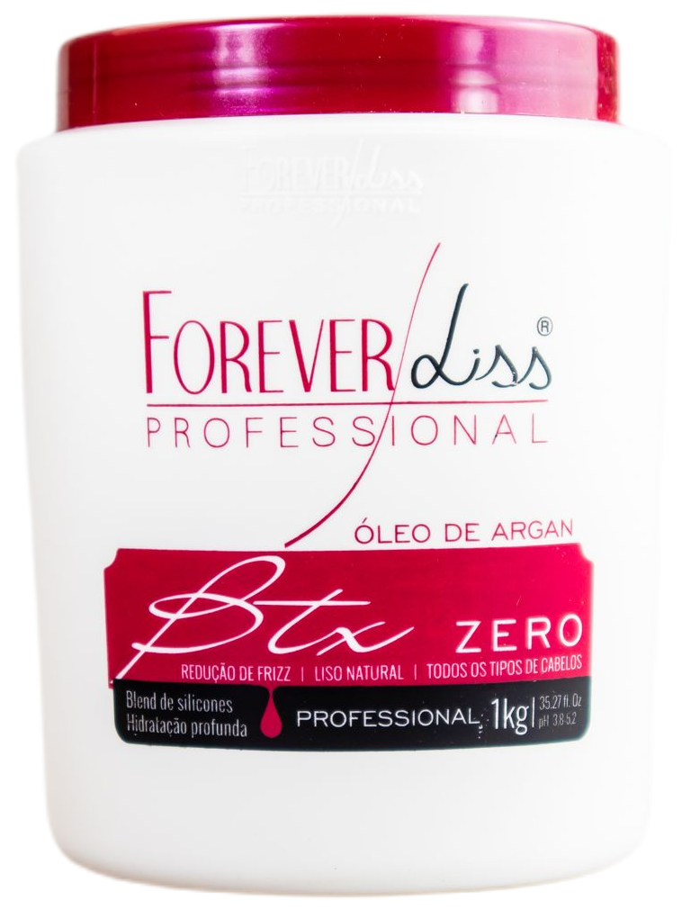 Forever Liss Brazilian Hair Treatment Capillary Btox Argan Oil 1kg - Forever Liss