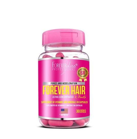 Forever Liss Brazilian Keratin Treatment Forever Hair Accelerated Growth Capillary Capsules - Forever Liss