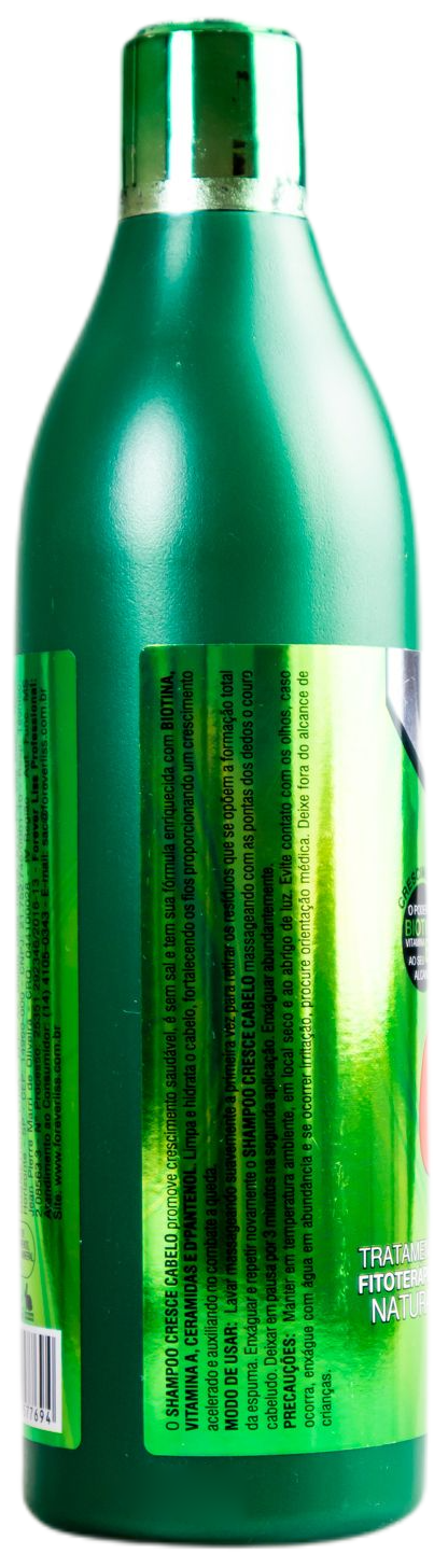 Forever Liss Home Care Grows Hair Shampoo Strengthening Anti Fall Glow and Growth 500ml - Forever Liss