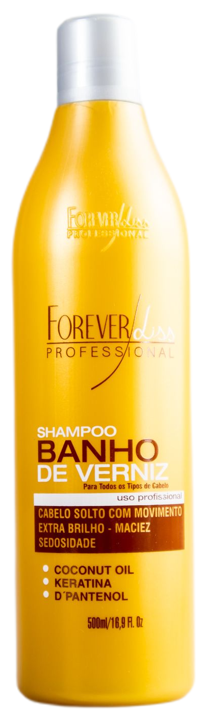 Forever Liss Home Care Professional Brazilian Hair Treatment Varnish Bath Shampoo 500ml - Forever Liss