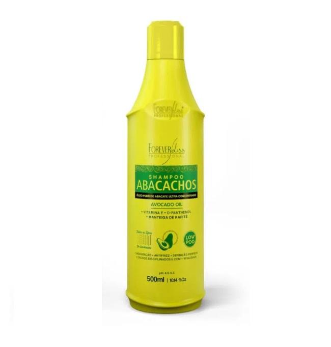 Forever Liss Shampoo Abacachos Avocado Oil Concentrated Curly Hair Shampoo 500ml - Forever Liss
