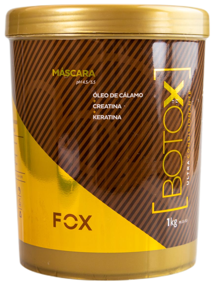 Fox Brazilian Keratin Treatment Deep Hair Mask x Fox Ultra Conditioning Mask 1kg - Fox