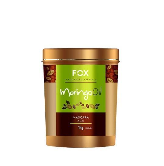 Fox Hair Mask Moringa Oil Moistuirizing Mask 1kg - Fox