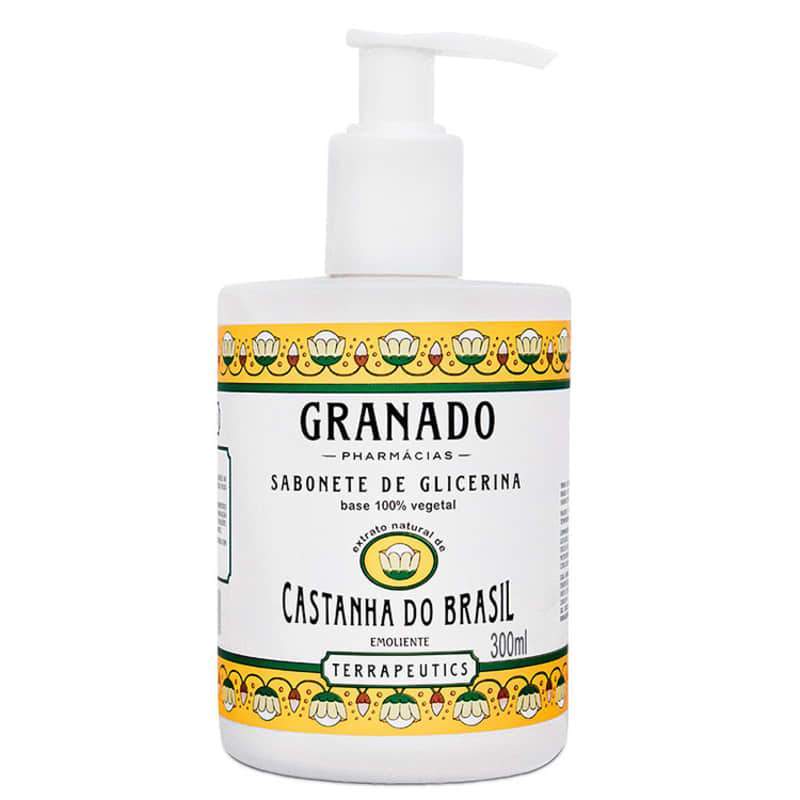 Granado Body and Bath Care for Bath Soap Granado Terrapeutics Brazil nut Glycerin - Liquid Soap 300ml