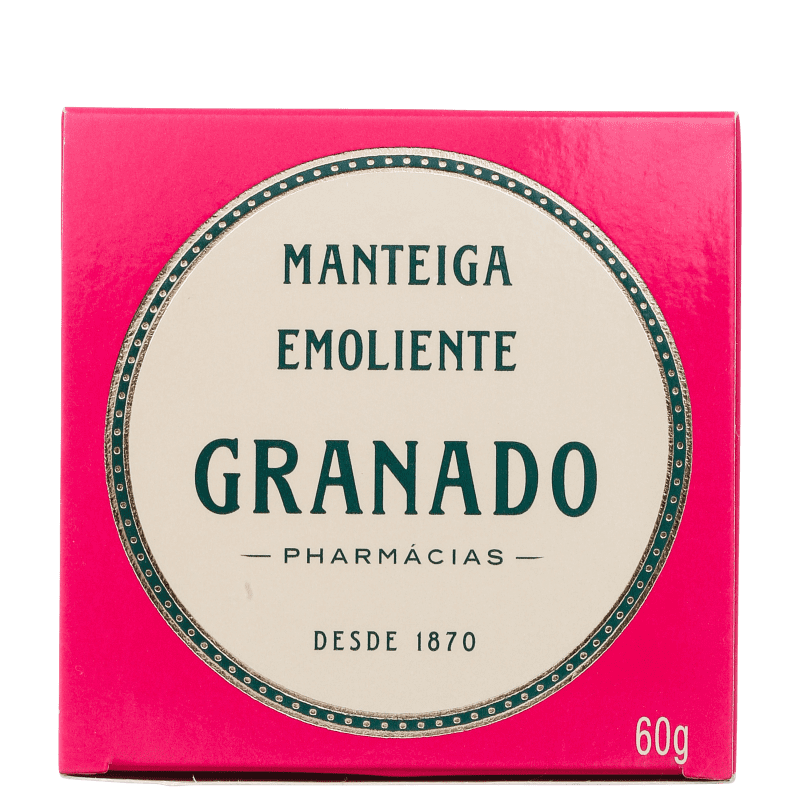 Granado Skin Care for Body Moisturizer Granado Pink Emollient - Moisturizing butter 60g