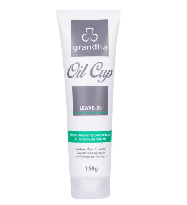 Grandha Home Care Oil Cup Control Volume Reducer Moisturizing Leave-in Hair Finisher 150g - Gandha