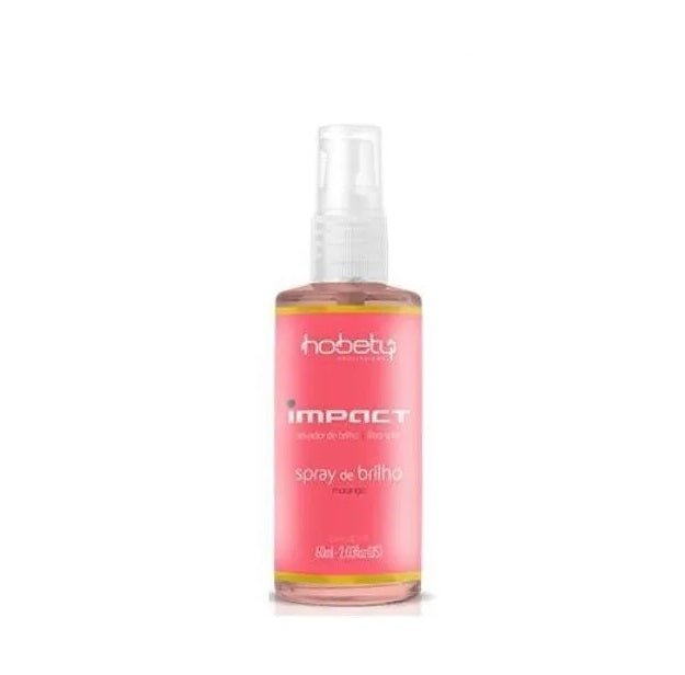 Hobety Hair Care Impact Strawberry Shine Spray Hair Hydration Shine Silkiness Restore Treatment 60ml - Hobety