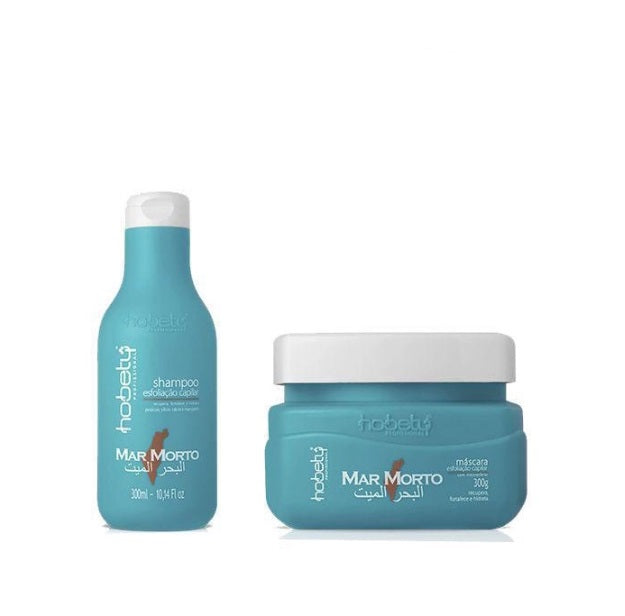 Hobety Hair Care Kits Mar Morto Dead Sea Hair Restorer Protection Shine Treatment Kit 2x300ml - Hobety