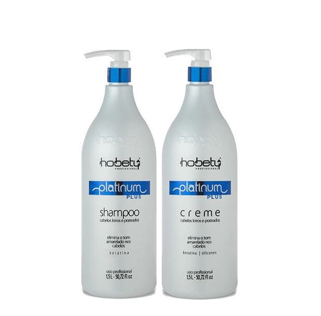 Hobety Hair Care Kits Platinum Plus Blond Grey Hair Neutralizing Color Maintenance Treatment Kit 2x1 - Hobety