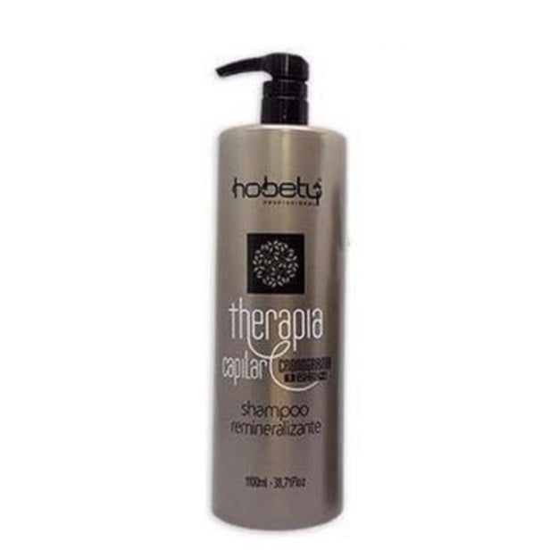 Hobety Shampoo Hair Therapy Remineralizing Shampoo Hair Schedule Treatment 1L - Hobety