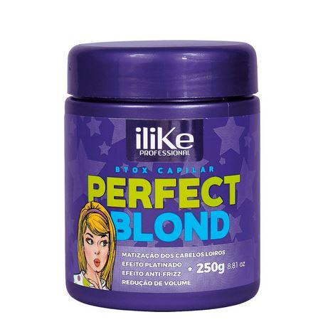 iLike Brazilian Keratin Treatment Perfect Blond Volume Reduction Anti Frizz Tinting Platinum Botox 250g - iLike