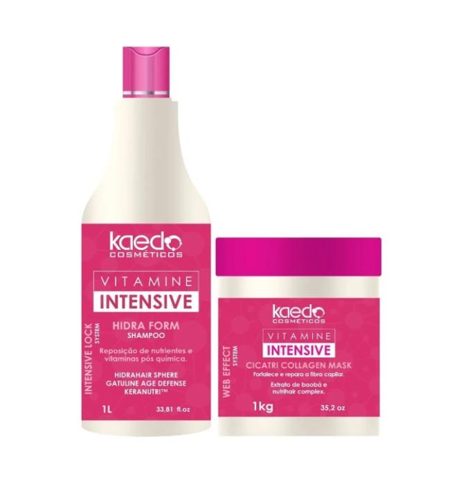 Kaedo Home Care Vitamine Intensive Hidra Form Nutrient Replacement Lock System Kit 2x1 - Kaedo
