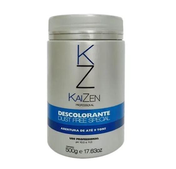 Kaizen Brazilian Keratin Treatment Dust Free Special Bleaching Powder 9 Tones Discoloration System 500g - Kaizen