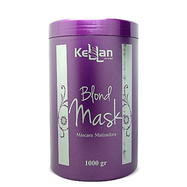 Kellan Hair Care Blond Mask Tinting Mask Hair Color Maintenance Neutralizing Treatment 1kg - Kellan