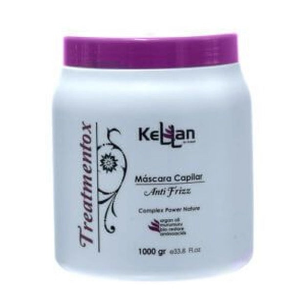Kellan Hair Straighteners Deep Hair Mask Formol Free Anti Frizz Hair Smoothing Volume Reducer 1kg - Kellan