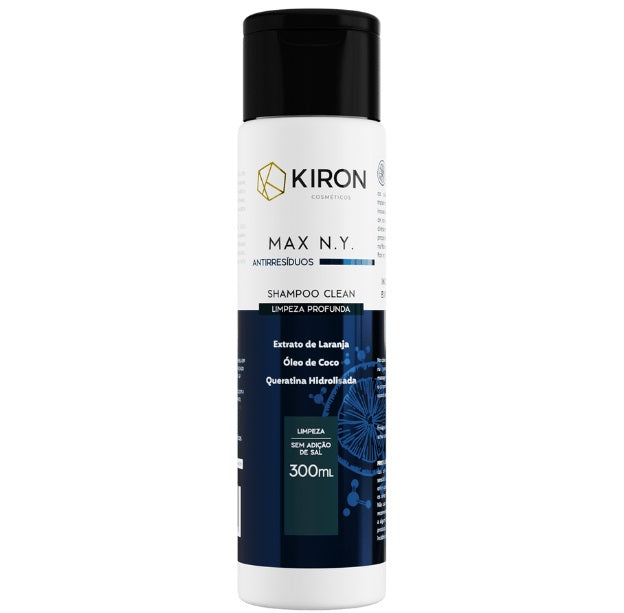 Kiron Clean MAX N.Y. Anti-Residue Shampoo Deep Clean Hair Treatment 300ml - Kiron