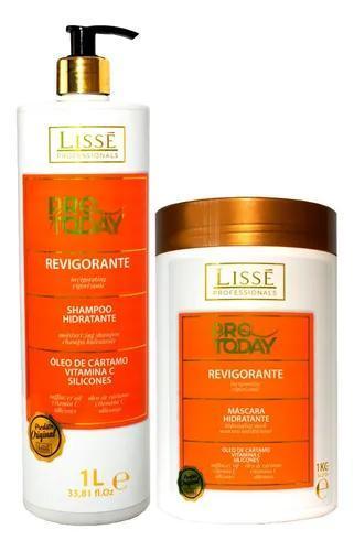 Lissé Salon Lines Kit Lissé Pro to Day Revigorant Shampoo 1l + Mask 1kg - Lissé
