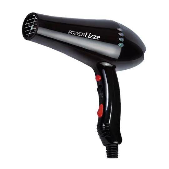 Lizze Acessories Professional Brushing Power Lizze Hairstyling Black Dryer 2200W 220V - Lizze