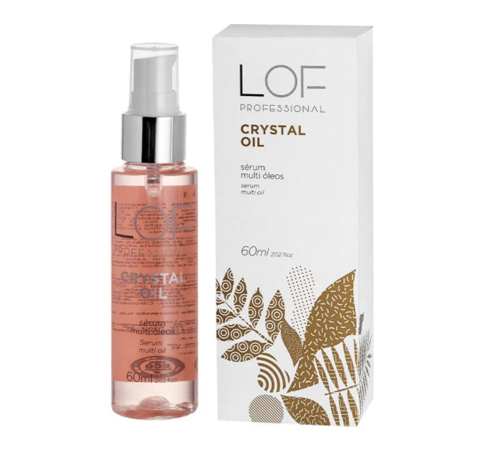 LOF Professional Hair Care Crystal Sérum Multi Oils Shine Vitality Softness Treatment 60ml - LOF Professional