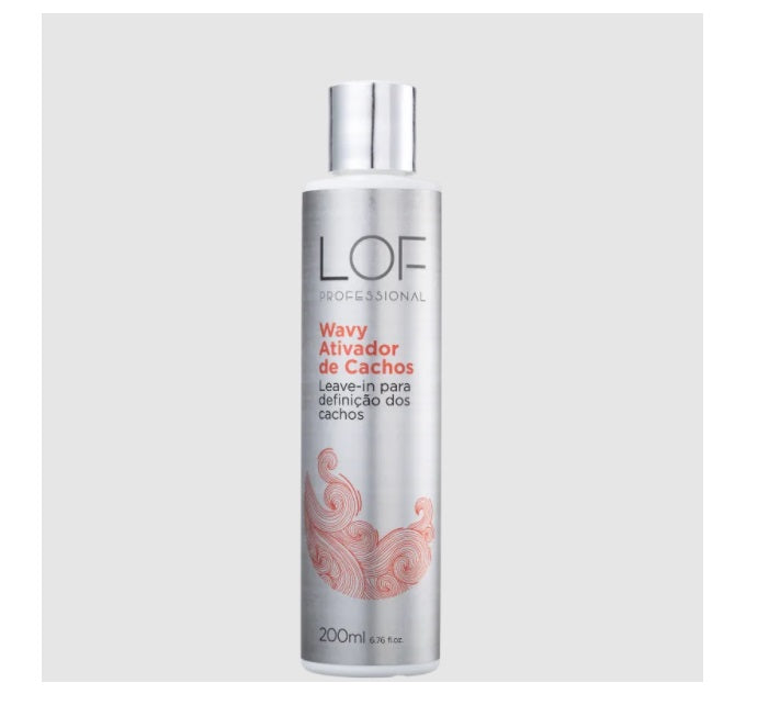 LOF Professional Hair Care Wavy Curls Activator Leave-in Hair Definition Finisher 200ml - LOF Professional