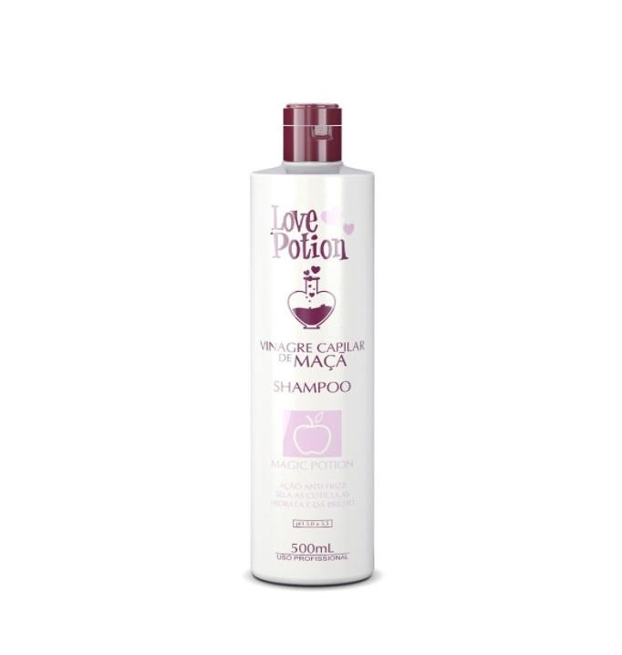 Love Potion Apple Hair Vinegar Shampoo Anti Frizz Sealing Moisturizing 500ml - Love Potion