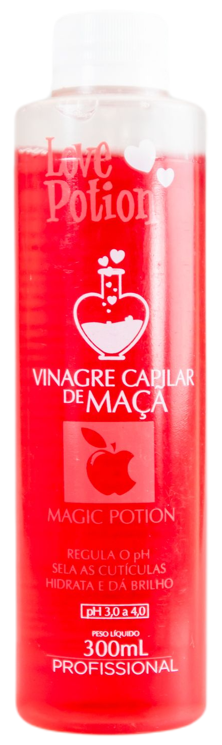 Love Potion Brazilian Keratin Treatment Brazilian Magic Potion Apple Capillary Vinegar Treatment 300ml - Love Potion