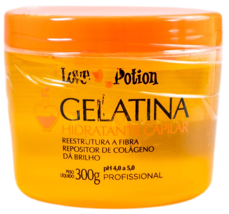 Love Potion Brazilian Keratin Treatment Capillary Gelatine Love Jelly Post Chemical Moisturizing Mask 300g - Love Potion