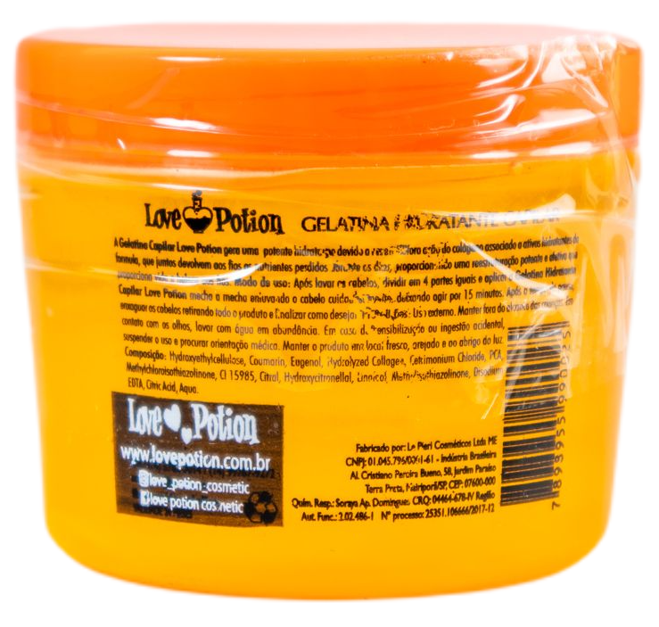 Love Potion Brazilian Keratin Treatment Capillary Gelatine Love Jelly Post Chemical Moisturizing Mask 300g - Love Potion